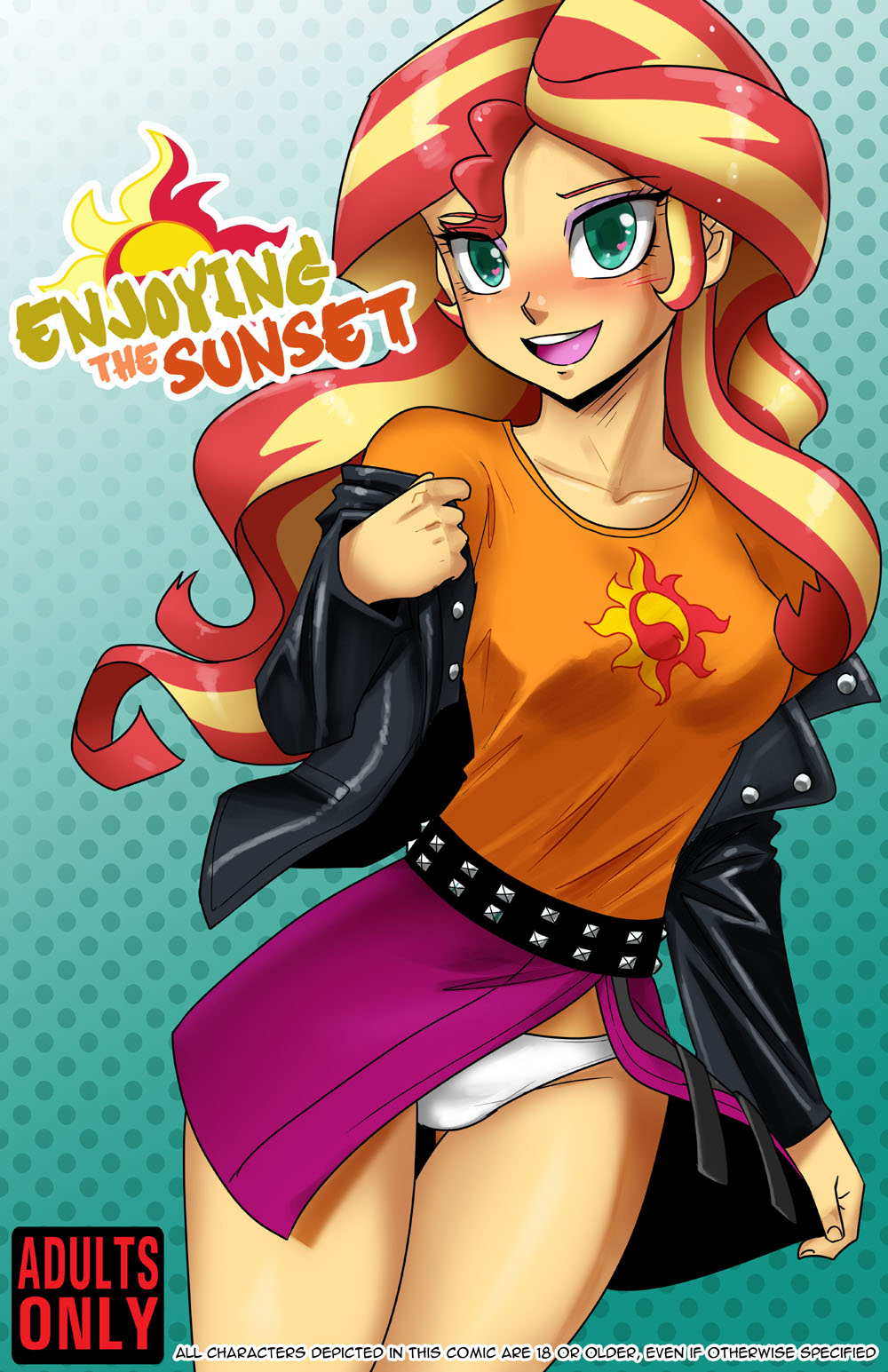 Enjoying the Sunset cover