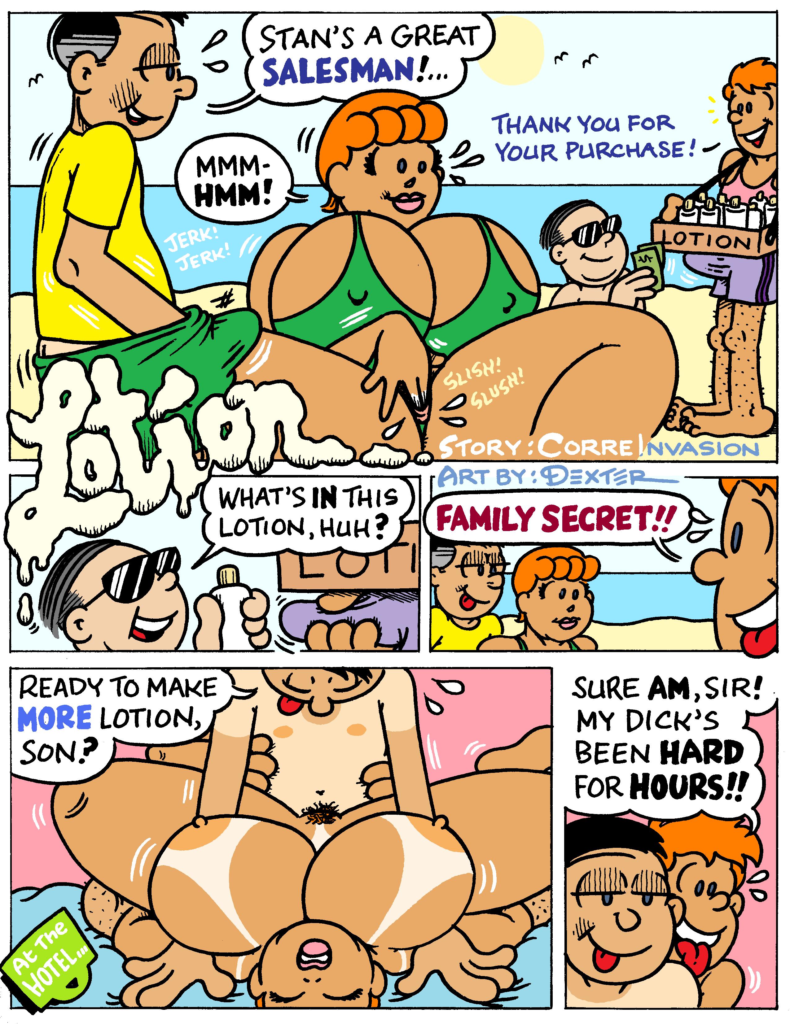 Lotion cover