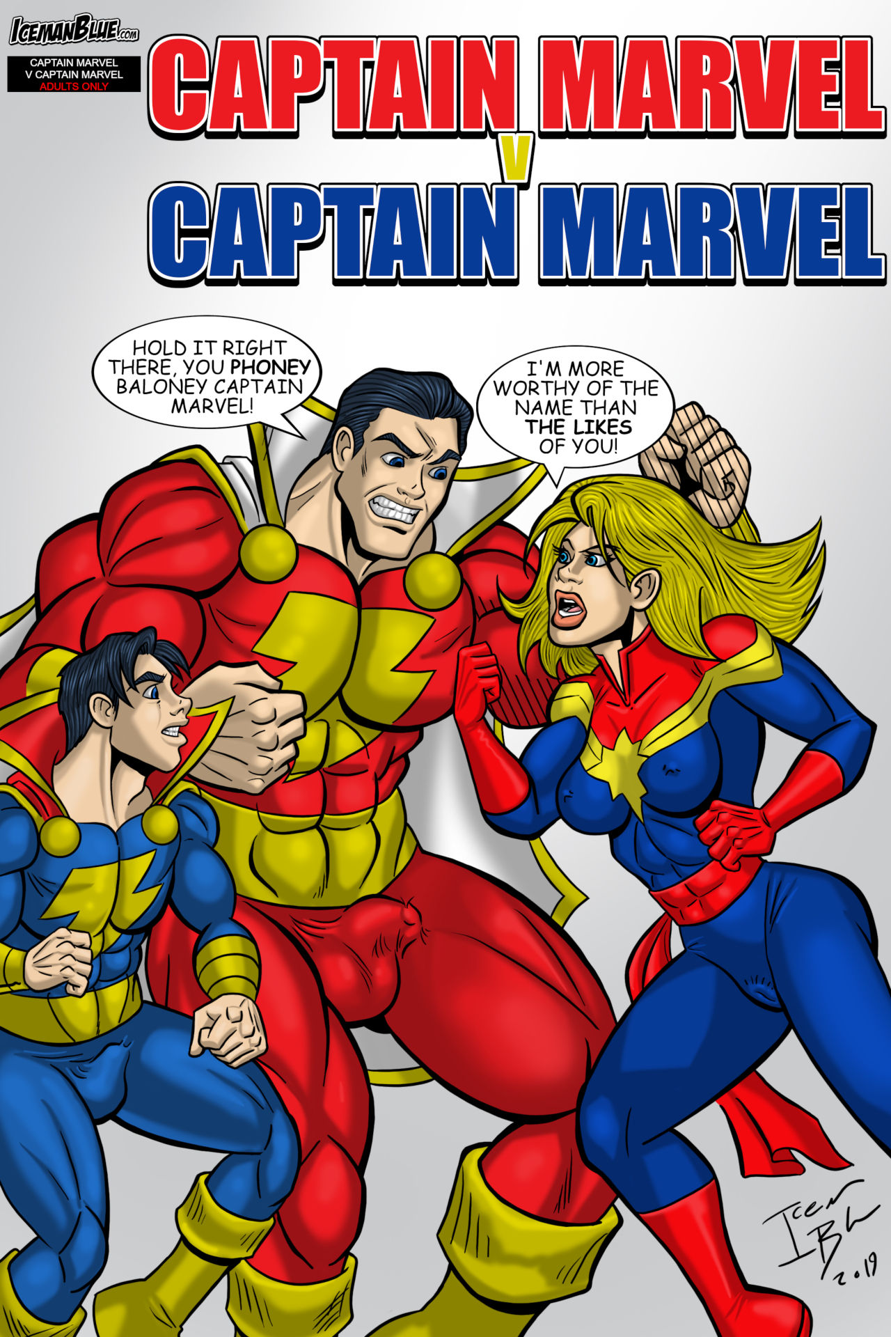 Captain Marvel V Captain Marvel cover