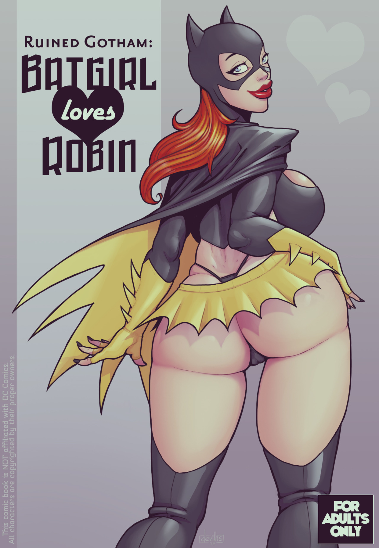 Ruined Gotham: Batgirl loves Robin cover