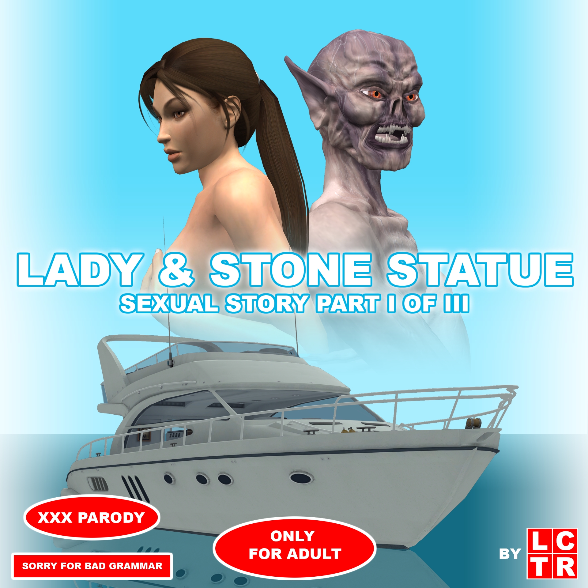 Lady & Stone Statue - Sexual Story Part I cover