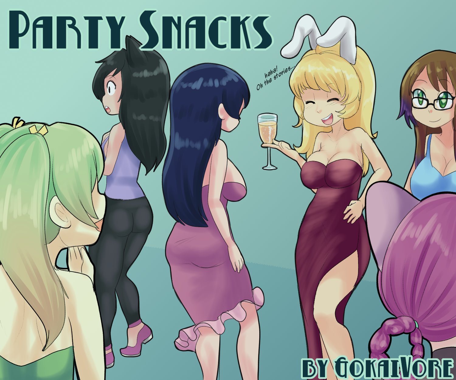 Party snacks cover