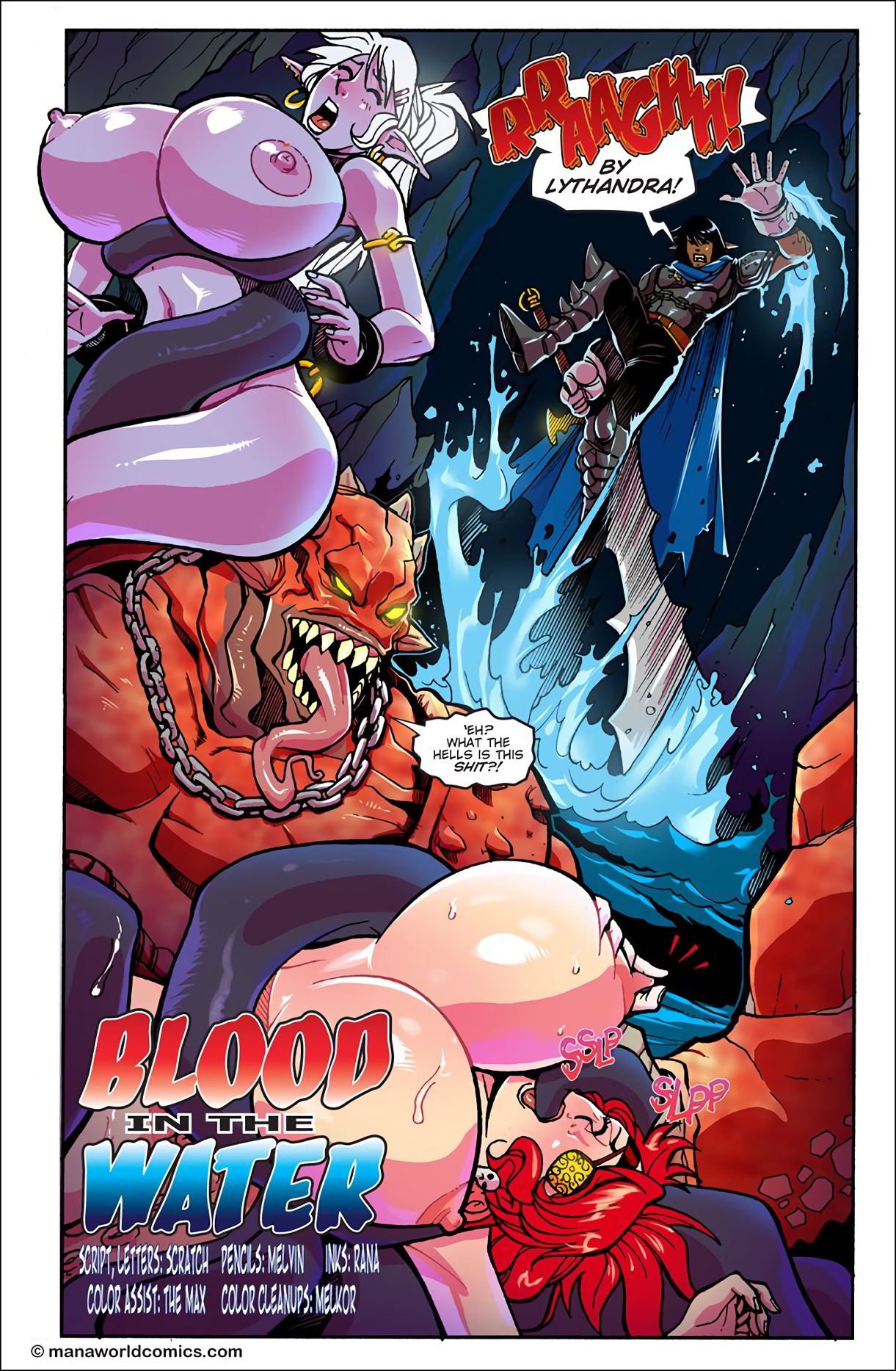 Mana world 11: Blood in the water cover