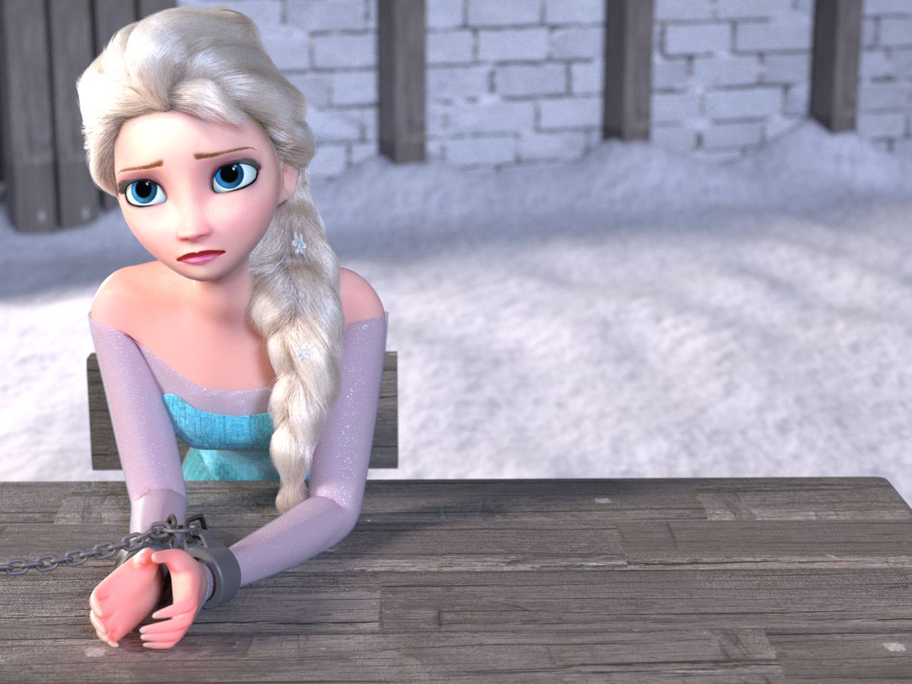 Elsa's Bad ending cover