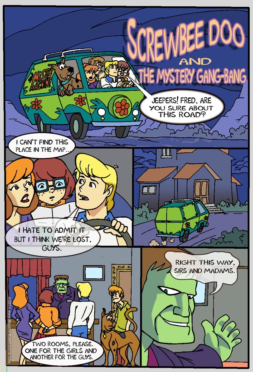 SCREWBEE DOO- MYSTERY GANG BANG cover