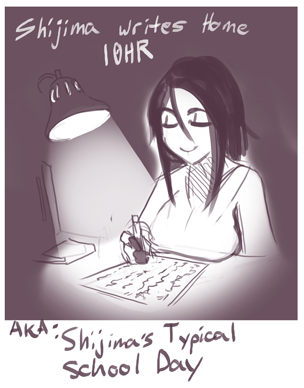 Shijima writes Home cover