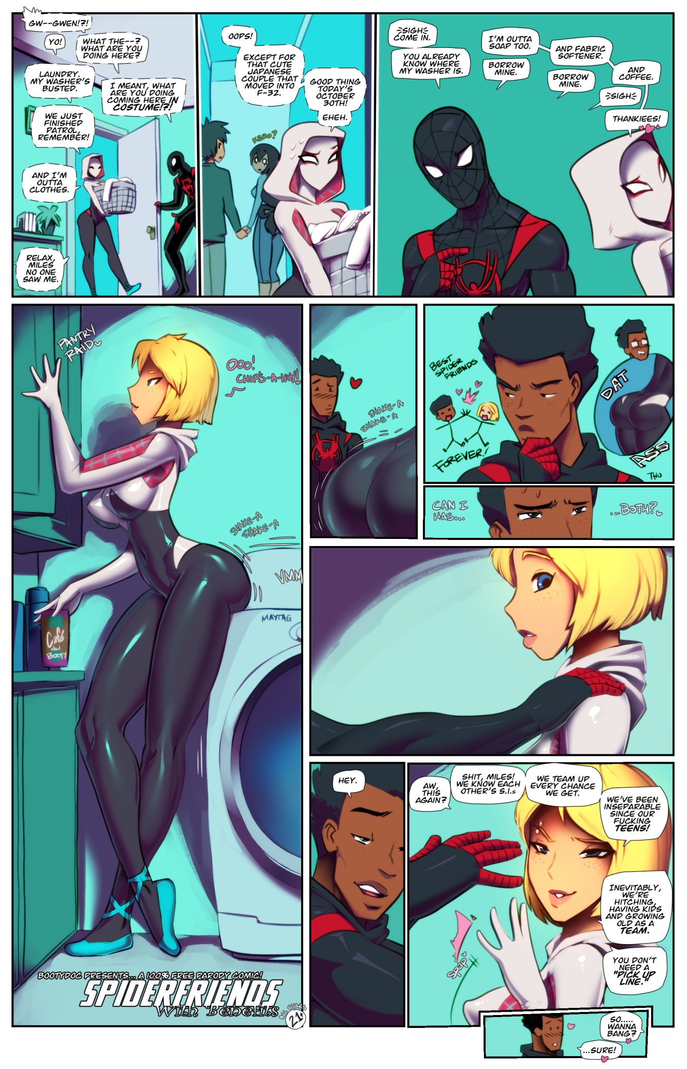 Spider Friends With Benefits [Complete] cover